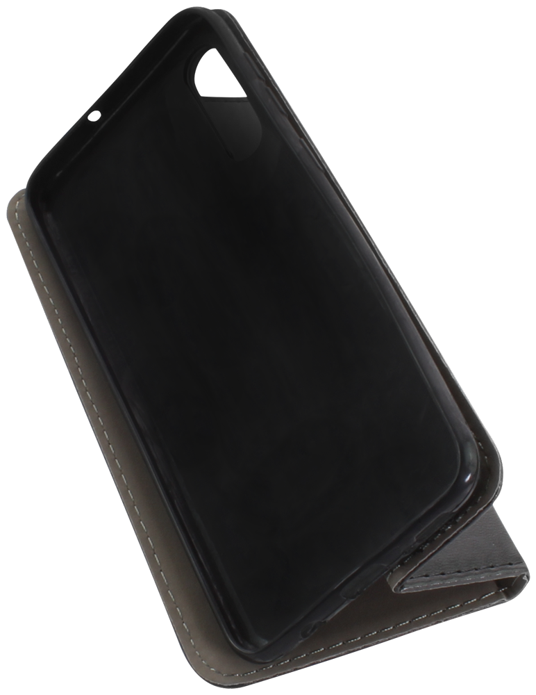 Samsung Galaxy A30s (SM-A307F) oldalra nyíló flipes bőrtok asztali tartó funkciós fekete