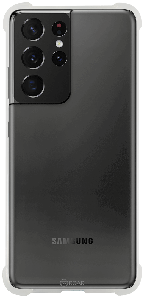 Samsung Galaxy S21 Ultra 5G (SM-G998B)  kemény hátlap gyári ROAR légpárnás sarok átlátszó