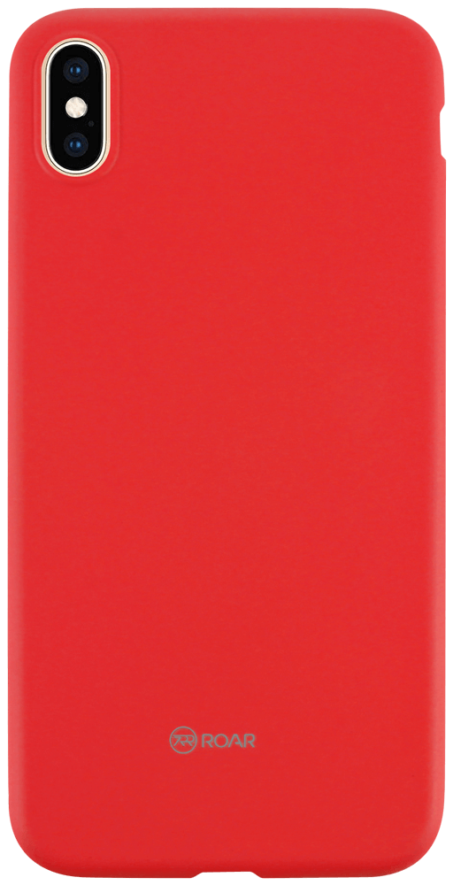 Apple iPhone XS Max szilikon tok gyári ROAR piros