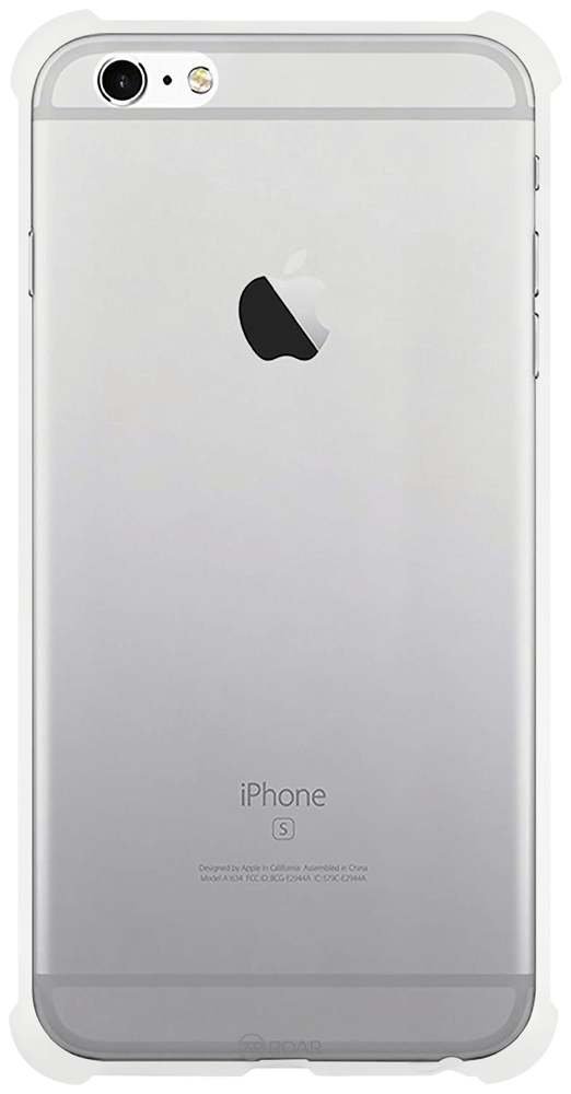 Apple iPhone 6S Plus kemény hátlap gyári ROAR légpárnás sarok átlátszó