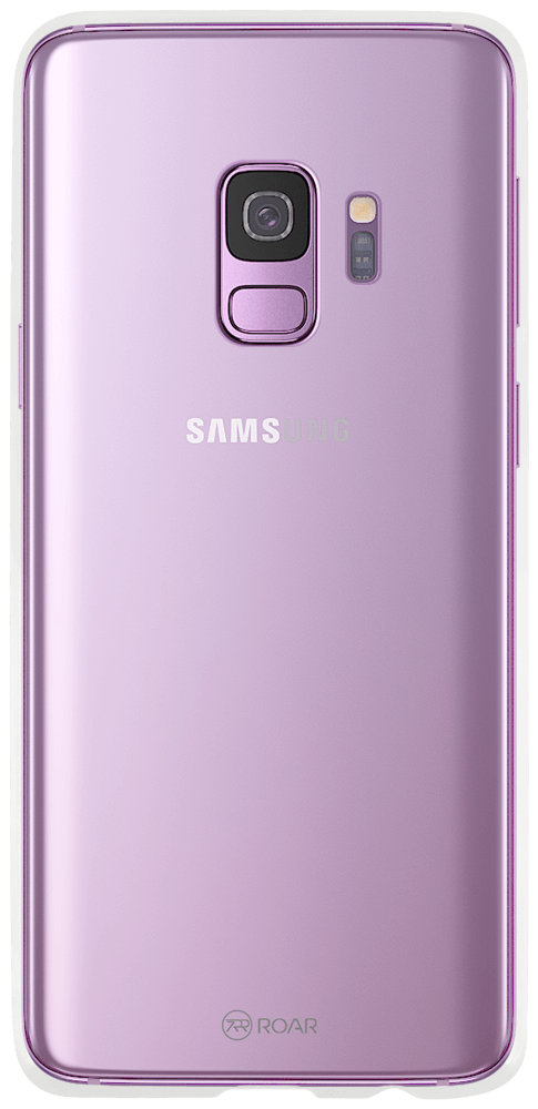 Samsung Galaxy S9 (G960) szilikon tok gyári ROAR átlátszó