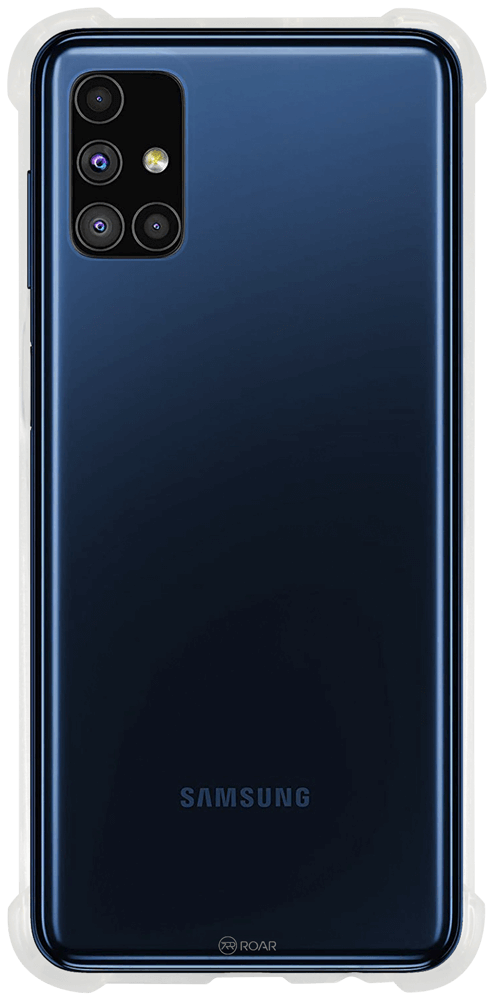 Samsung Galaxy M51 (SM-M515F) kemény hátlap gyári ROAR légpárnás sarok átlátszó