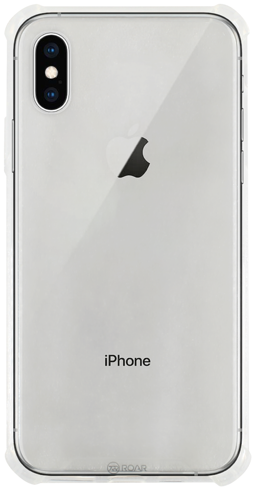 Apple iPhone XS Max kemény hátlap gyári ROAR légpárnás sarok átlátszó