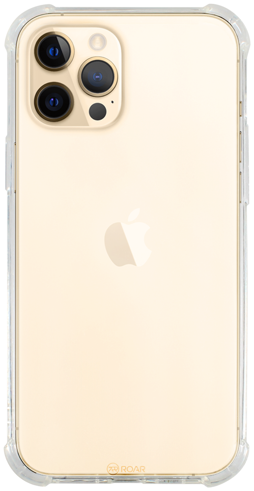 Apple iPhone 12 Pro Max kemény hátlap gyári ROAR légpárnás sarok átlátszó