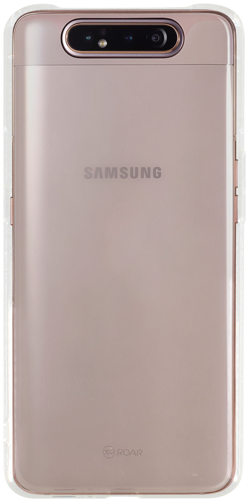 Samsung Galaxy A80 (SM-A805) szilikon tok gyári ROAR átlátszó