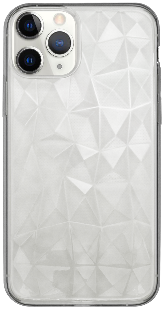 Apple iPhone 11 Pro szilikon tok 3D gyémántmintás átlátszó