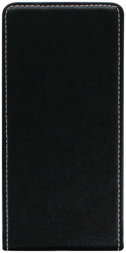 LG K51S lenyíló flipes bőrtok fekete