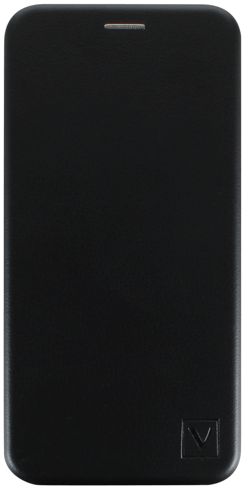 Xiaomi Redmi Note 9 lenyíló mágneses flipes bőrtok prémium minőség fekete
