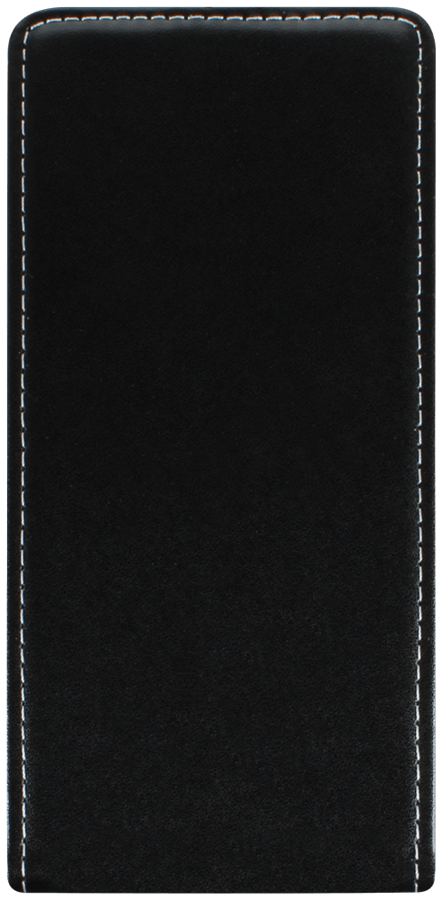 Apple iPhone 12 Pro Max lenyíló flipes bőrtok fekete