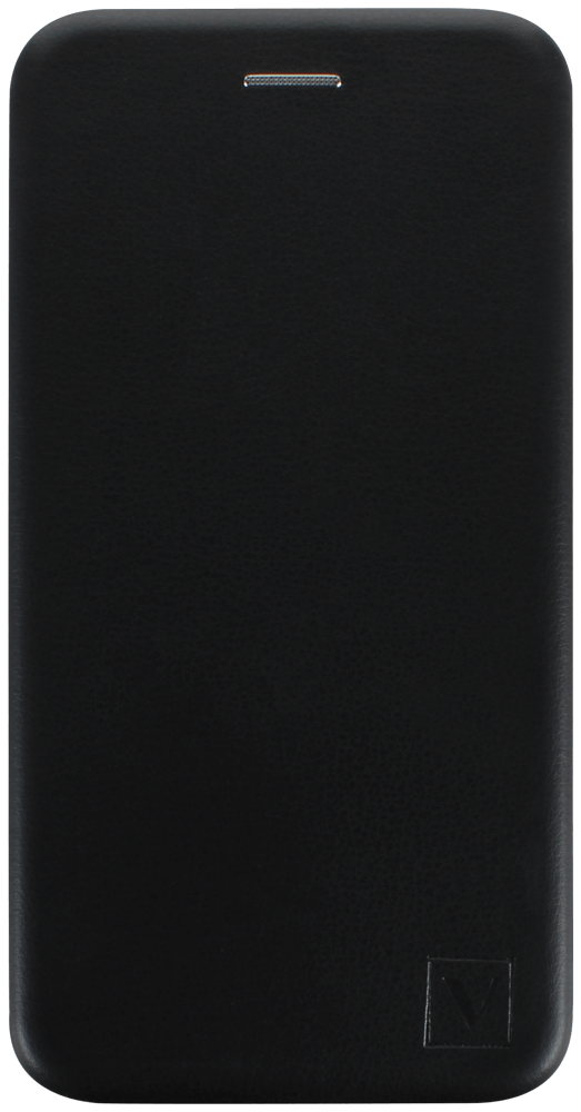Samsung Galaxy A50 (SM-505) lenyíló mágneses flipes bőrtok prémium minőség fekete