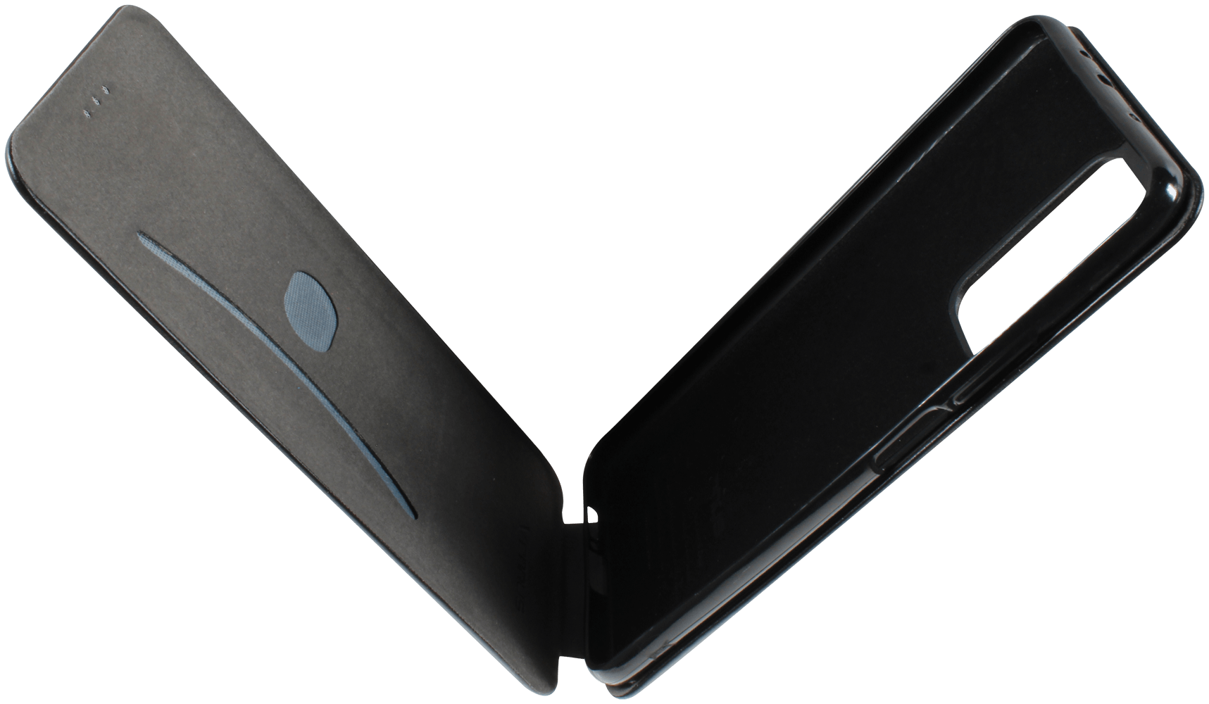 Xiaomi Mi 10T 5G lenyíló mágneses flipes bőrtok prémium minőség fekete