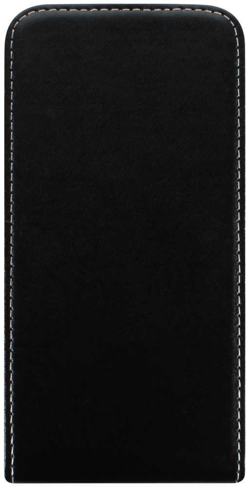 Huawei Honor 9 Lite lenyíló flipes bőrtok fekete