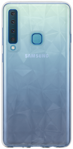 Samsung Galaxy A9 2018 (SM-A920) szilikon tok 3D gyémántmintás átlátszó