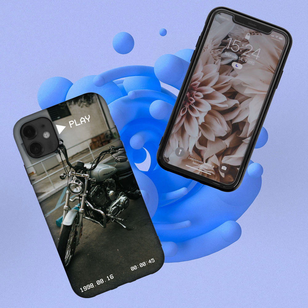 Apple iPhone X szilikon tok matt fekete