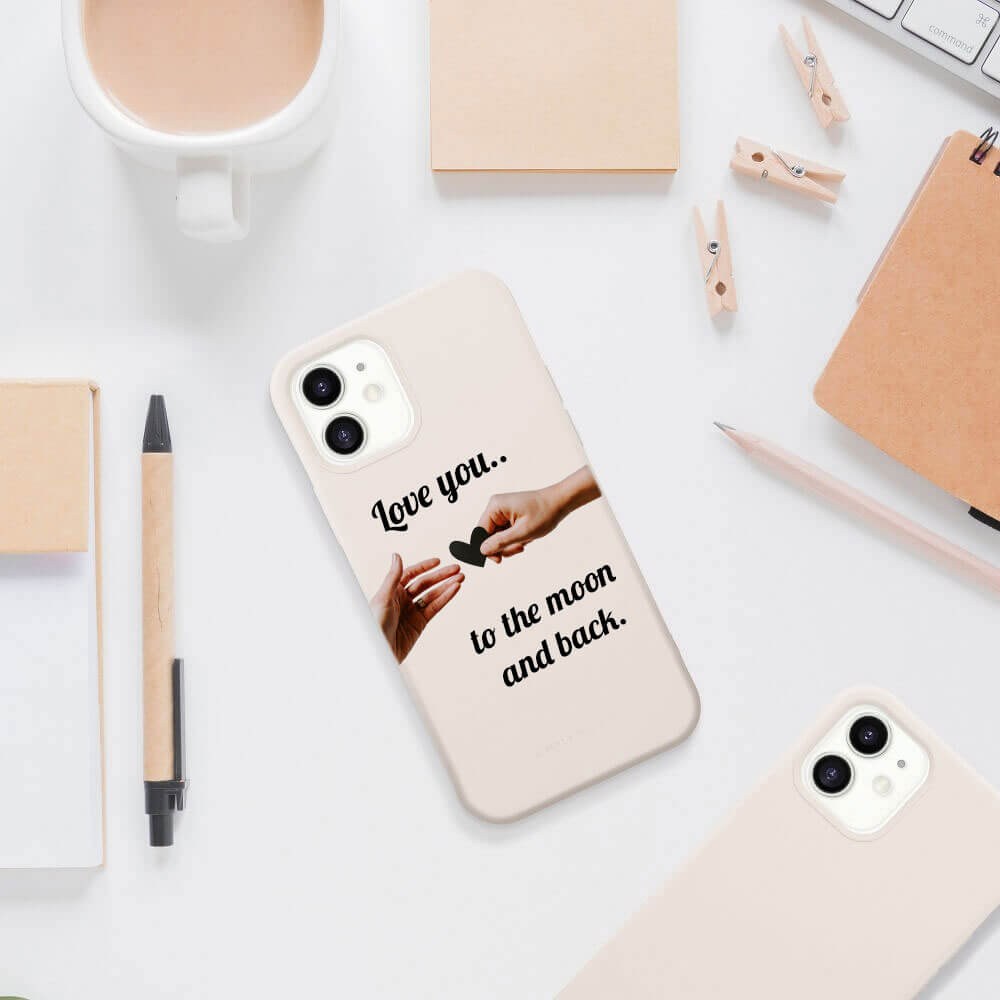 Apple iPhone 13 Pro szilikon tok gyári ROAR púder fehér