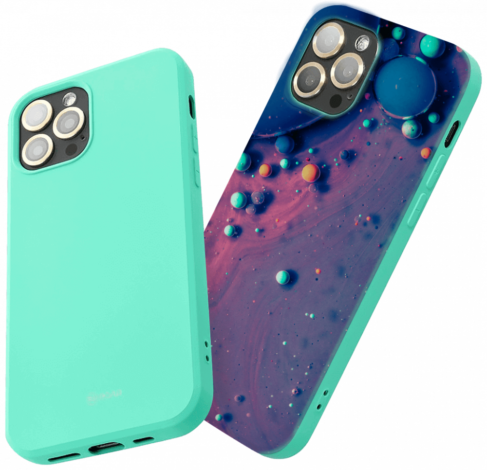 Apple iPhone XR szilikon tok gyári ROAR mentazöld