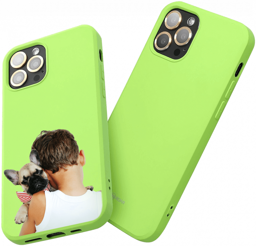 Samsung Galaxy S20 Ultra 5G (SM-G988B) szilikon tok gyári ROAR világoszöld