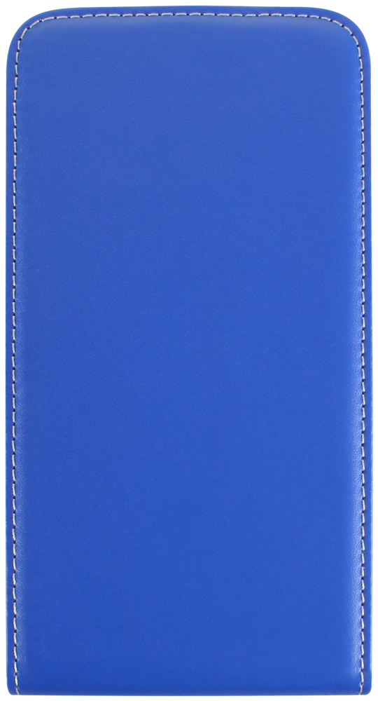 Apple iPhone 8 Plus lenyíló flipes bőrtok kék