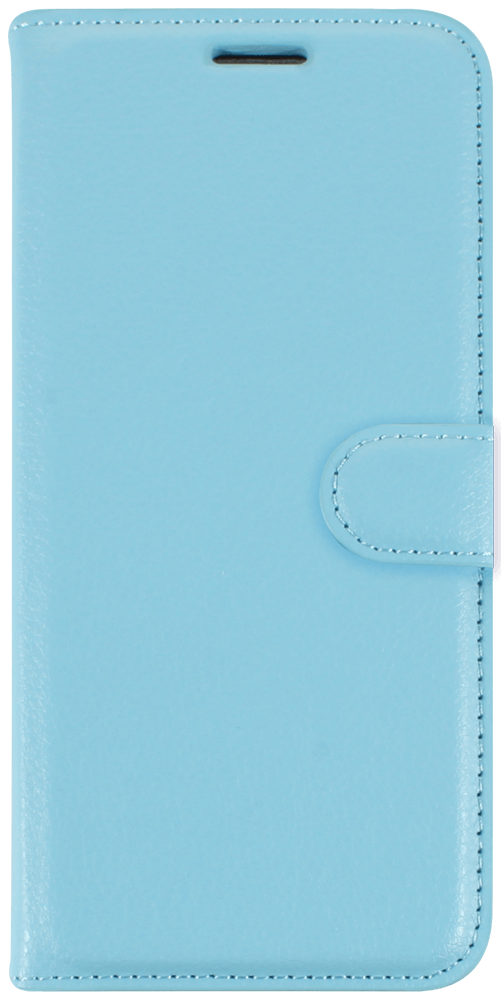 Huawei Nova 3 oldalra nyíló flipes bőrtok asztali tartó funkciós világoskék