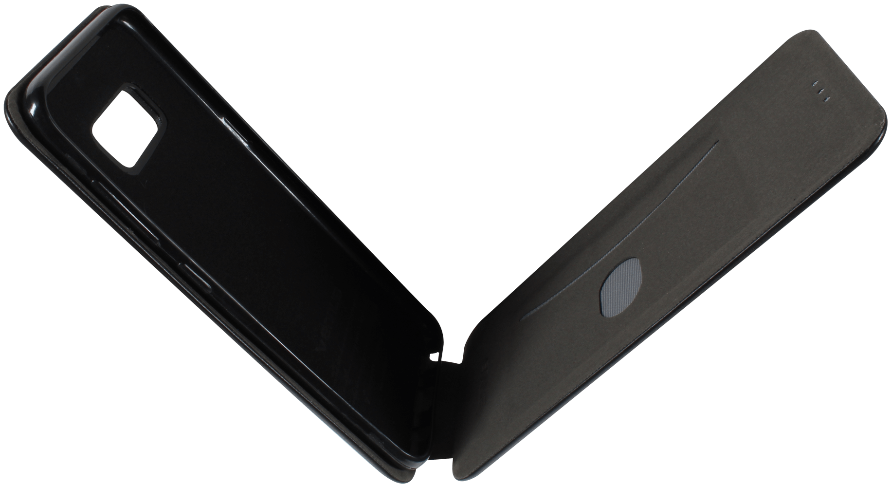 Samsung Galaxy S8 (G950) lenyíló mágneses flipes bőrtok prémium minőség fekete