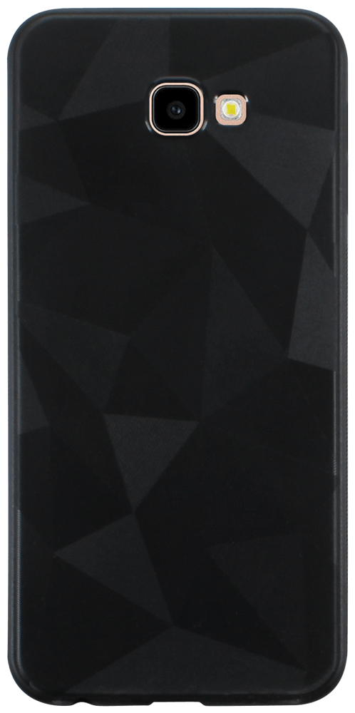 Samsung Galaxy J4 Plus (J415F) szilikon tok gyémánt mintás fekete