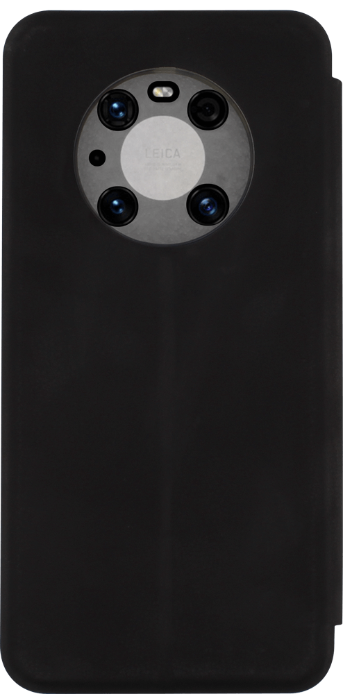 Huawei Mate 40 Pro oldalra nyíló mágneses flipes bőrtok prémium minőség fekete