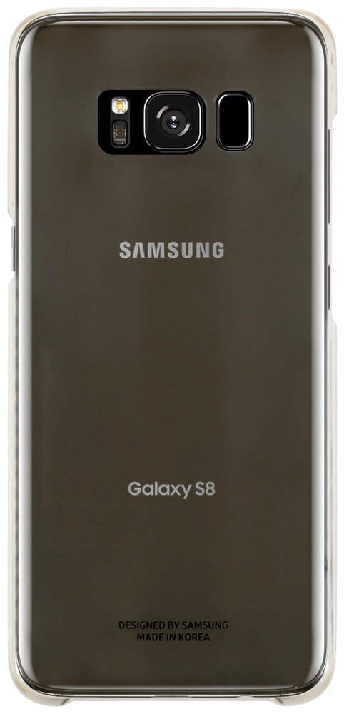 Samsung Galaxy S8 (G950) kemény hátlap gyári SAMSUNG átlátszó arany