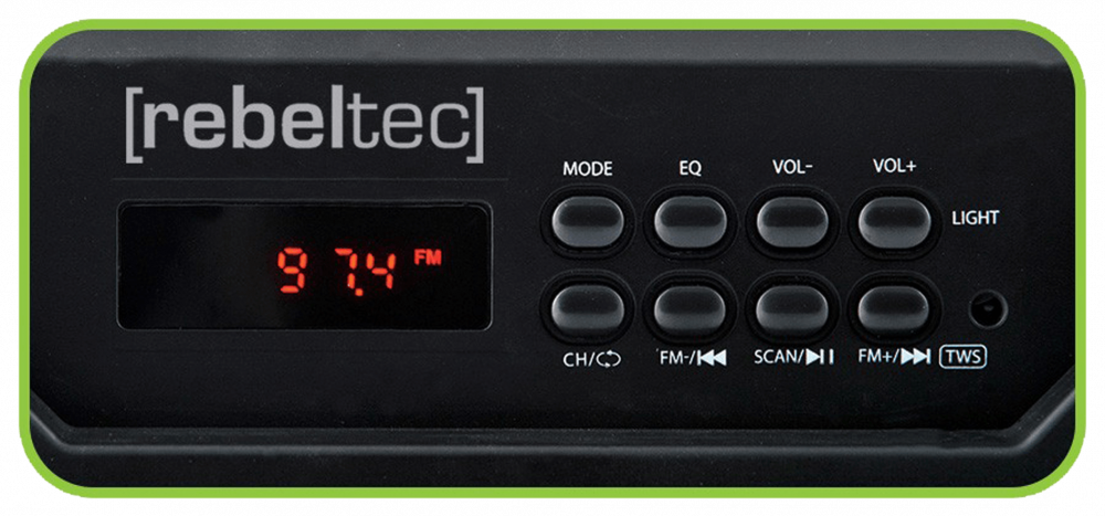 Alcatel 1S 2021 bluetooth hangszóró Rebeltec fekete