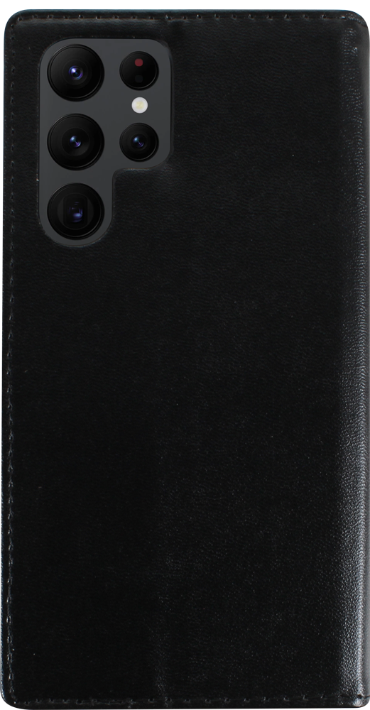 Samsung Galaxy S22 Ultra 5G (SM-S908B) oldalra nyíló flipes bőrtok asztali tartó funkciós fekete
