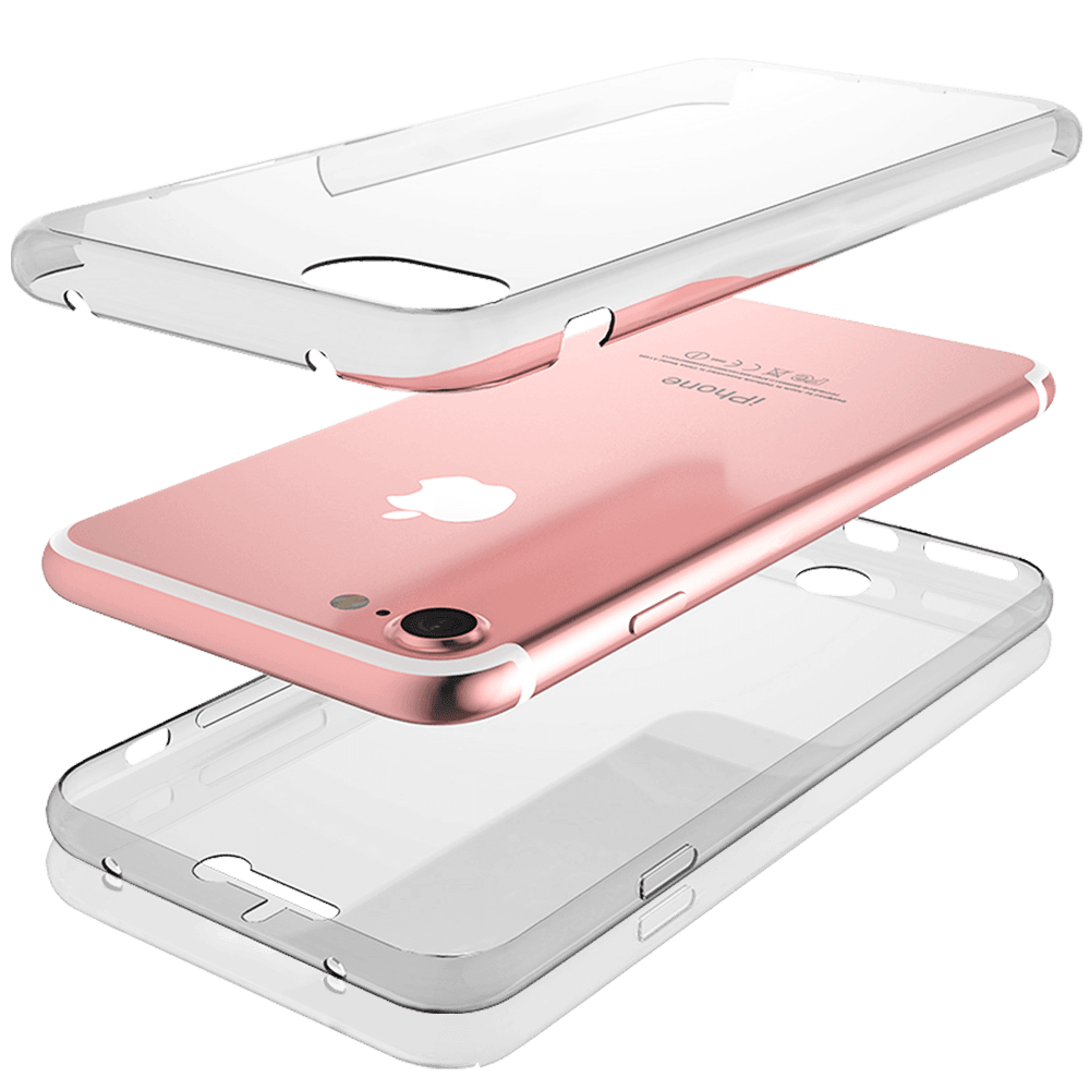 Xiaomi Redmi Note 5A (Prime) kemény hátlap szilikon előlap 360° védelem átlátszó