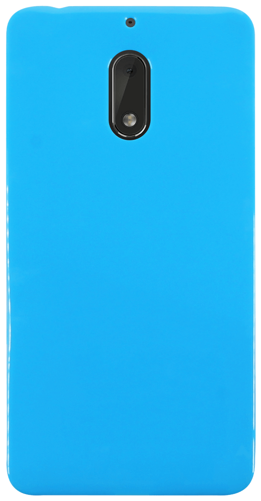 Nokia 6 Dual szilikon tok kék