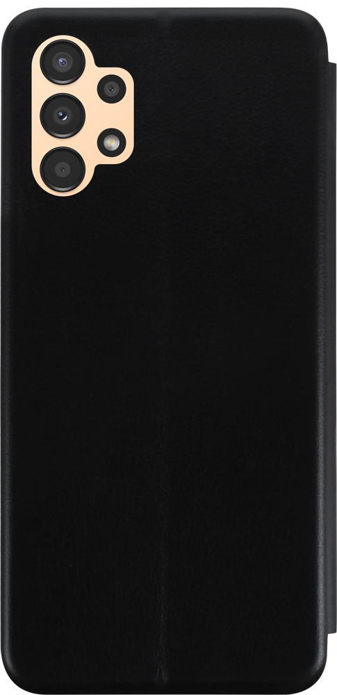 Samsung Galaxy A13 4G (SM-A135F) oldalra nyíló mágneses flipes bőrtok prémium minőség fekete