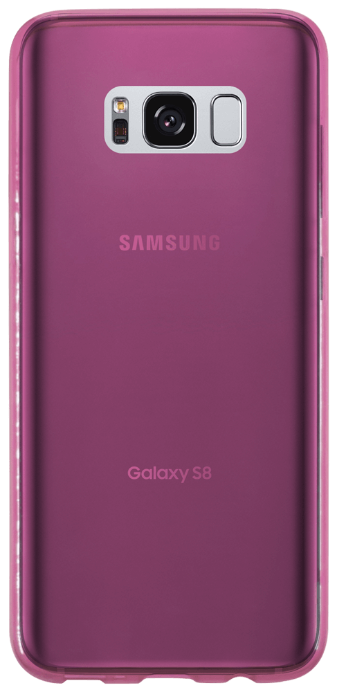 Samsung Galaxy S8 (G950) szilikon tok ultravékony rózsaszín