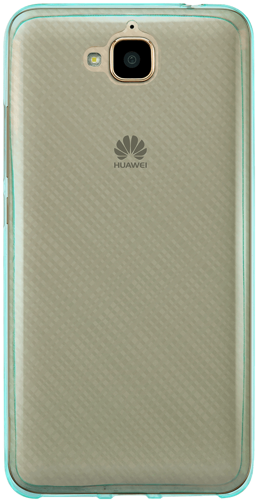 Huawei Y6 Pro (Honor Play 5X) szilikon tok átlátszó türkiz