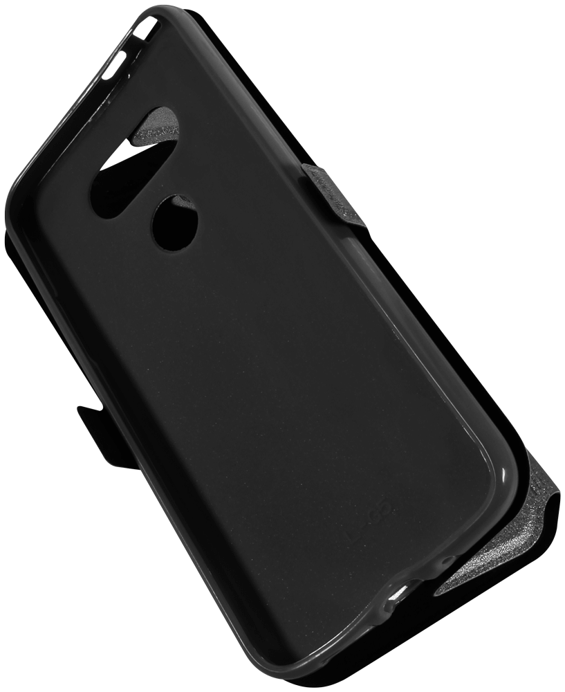 LG G5 Titan (H850) oldalra nyíló flipes bőrtok fekete