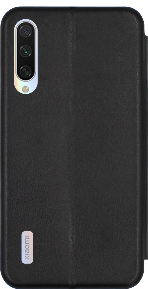 Xiaomi Mi A3 oldalra nyíló mágneses flipes bőrtok prémium minőség fekete