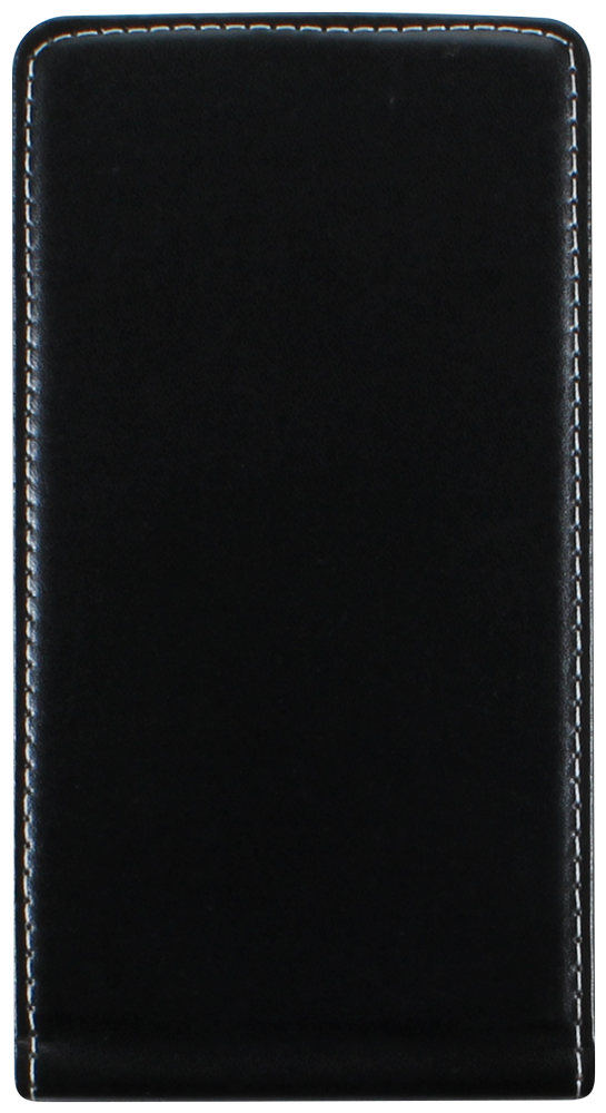 Sony Xperia L2 lenyíló flipes bőrtok fekete