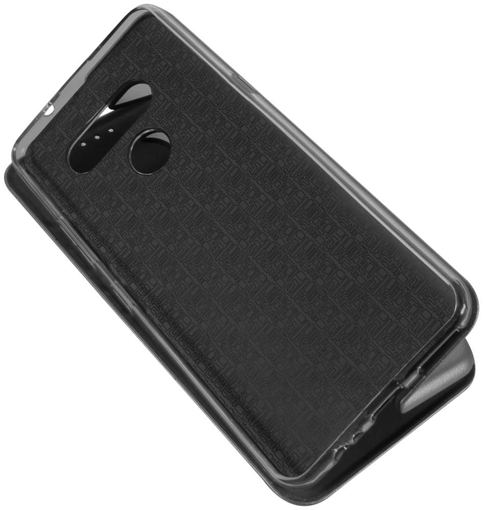 LG K50S oldalra nyíló mágneses flipes bőrtok prémium minőség fekete