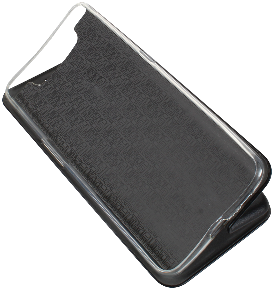 Samsung Galaxy A80 (SM-A805) oldalra nyíló mágneses flipes bőrtok prémium minőség fekete