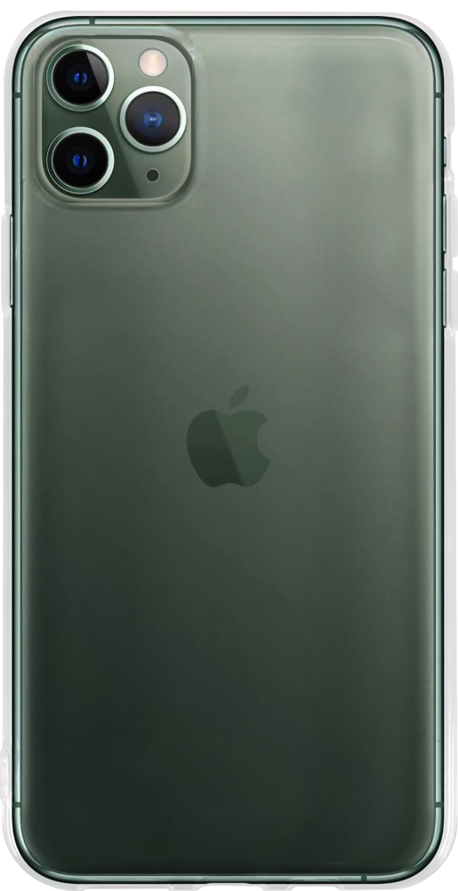 Apple iPhone 11 Pro Max szilikon tok közepesen ütésálló átlátszó