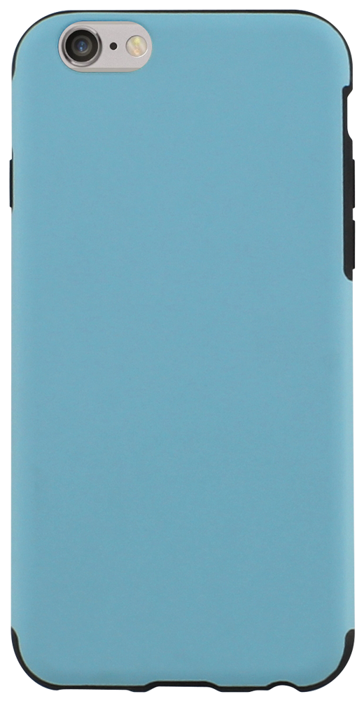 Apple iPhone 6 szilikon tok bőrhatású babakék