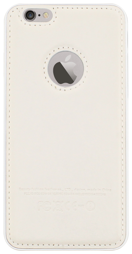 Apple iPhone 6S kemény hátlap logó kihagyós fehér