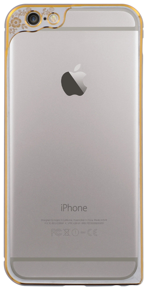 Apple iPhone 6S bumper kameravédővel arany