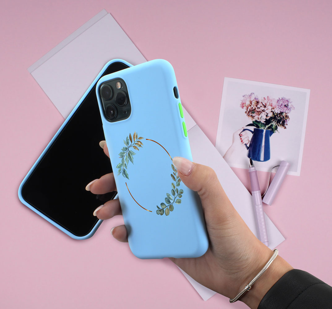 Apple iPhone 6S szilikon tok babakék