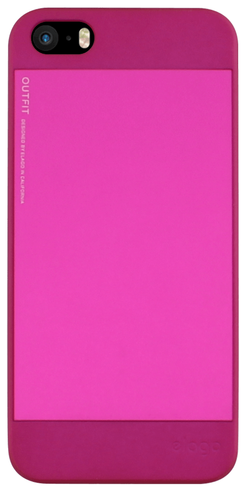 Apple iPhone 5S kemény hátlap fém hátlappal rózsaszín