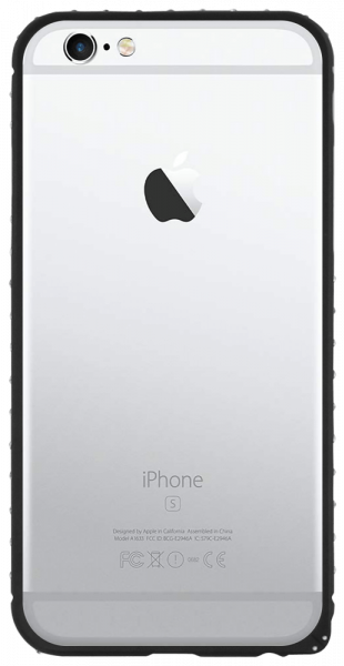 Apple iPhone 6S bumper strasszköves fekete