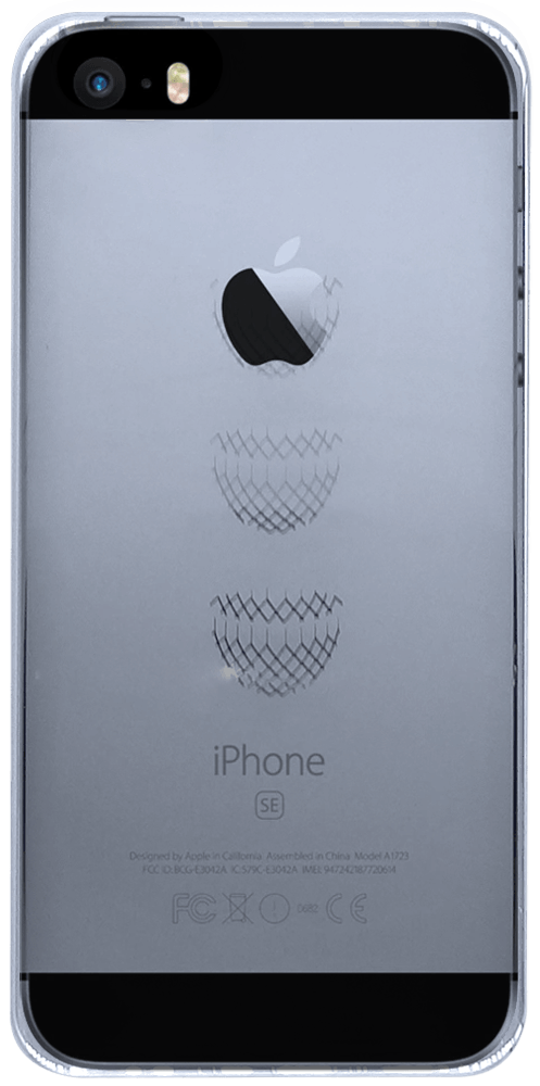 Apple iPhone 5S kemény hátlap mintás víztiszta