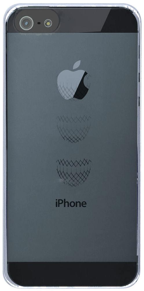 Apple iPhone 5 kemény hátlap mintás víztiszta