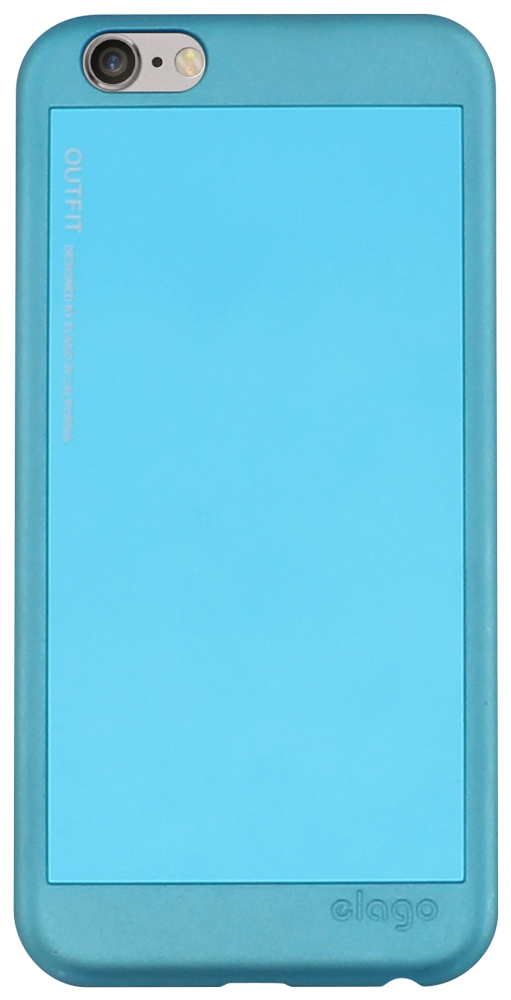 Apple iPhone 6S kemény hátlap fém hátlappal kék