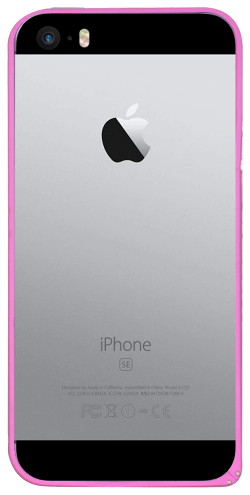 Apple iPhone 5S bumper strasszköves rózsaszín